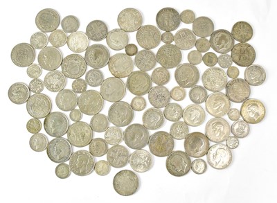 Lot 1048 - A quantity of UK half-silver coinage to...