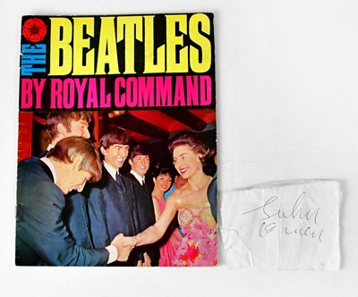 Lot 1147 - THE BEATLES; a signed copy of 'The Beatles by...