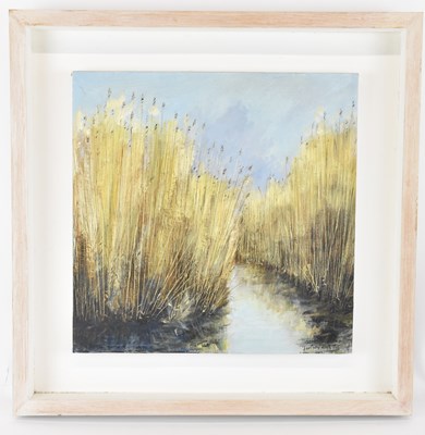 Lot 270 - JEREMY KING (1933-2020); oil on board, 'Autumn...