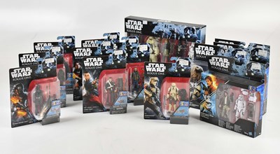 Lot 10 - STAR WARS; a collection of Hasbro Star Wars...