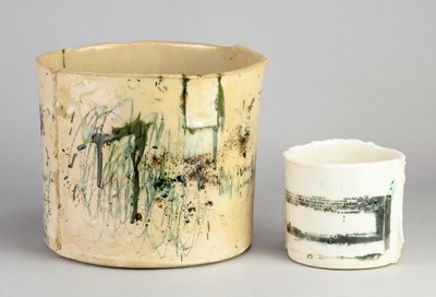 Lot 259 - HANNE MANNHEIMER (born 1977); an earthenware...