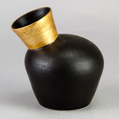 Lot 354 - JO DAVIES (born 1980); 'Gilded Speak Vase', a...