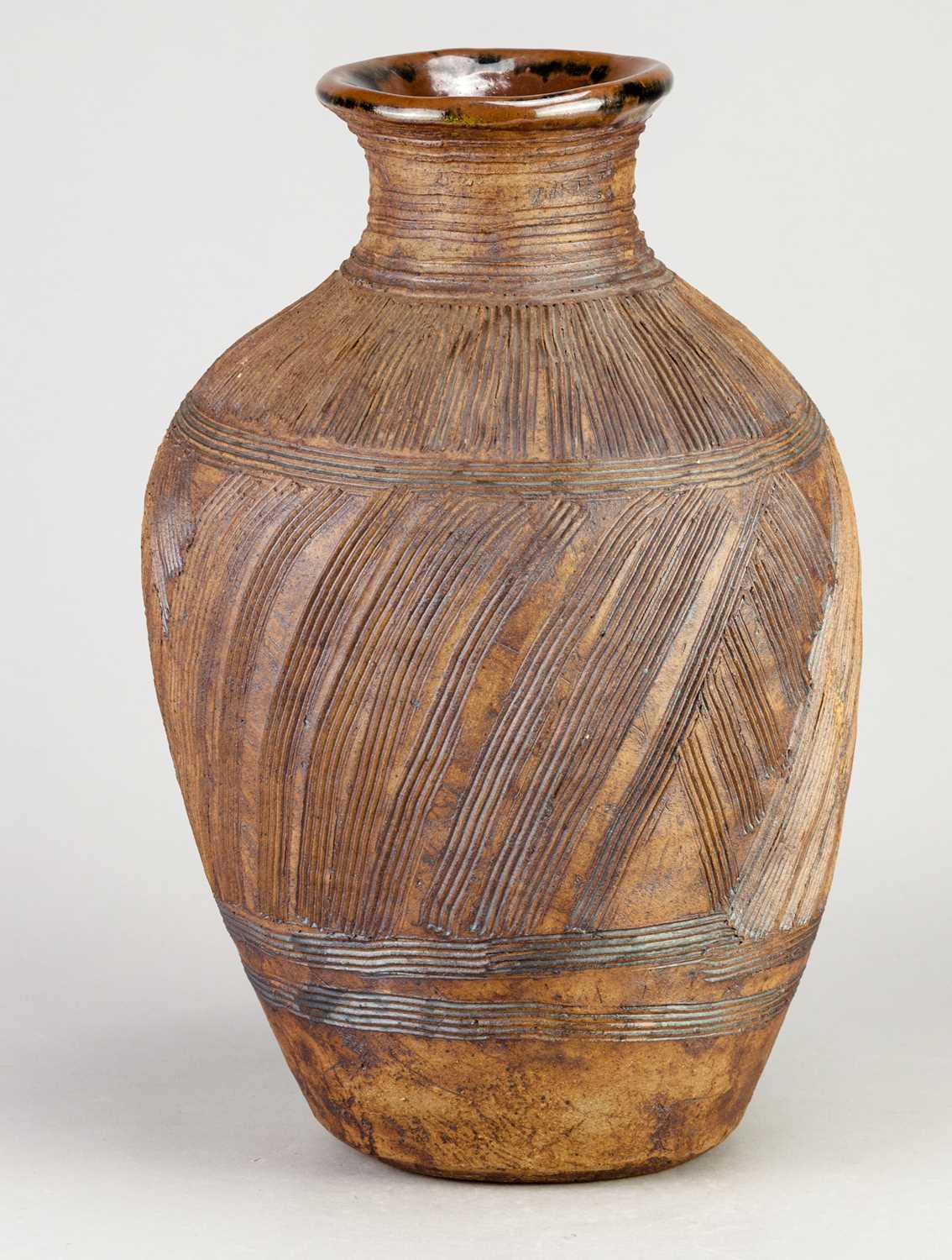 Lot 711 - SIDDIG EL NIGOUMI (1931-1996); a stoneware...