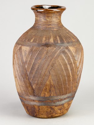 Lot 711 - SIDDIG EL NIGOUMI (1931-1996); a stoneware...