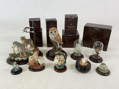 Lot 213 - COUNTRY ARTIST; a quantity of detailed models...