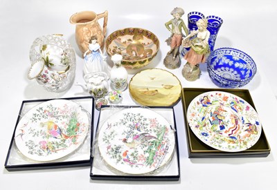 Lot 538 - A mixed group of ceramics and cut glass