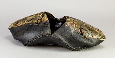 Lot 170 - DAN KELLY (born 1953); a collapsed stoneware...