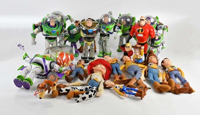 Lot 53 - DISNEY; a collection of Disney Pixar figures,...