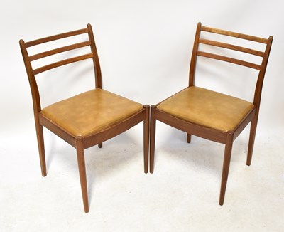 Lot 53 - VICTOR WILKINS FOR G-PLAN; a set of five teak...