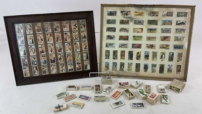 Lot 41 - A group of cigarette and tea cards, loose and...