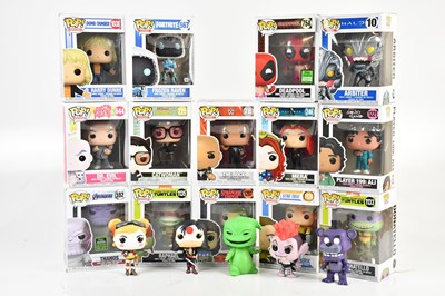 Lot 34 - FUNKO-POP!; fourteen boxed Funko-Pop vinyl...