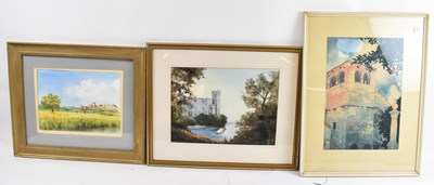 Lot 290 - COLONEL RAY ARTHUR OBE; watercolour, Italian...