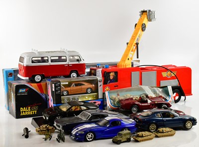 Lot 92 - An extensive collection of die-cast vehicles,...