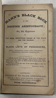 Lot 302 - Mann's Black Book of the English Aristocracy;...