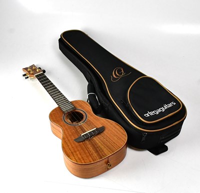 Lot 763 - A Ortega Acacia Series ukulele, length 61cm,...