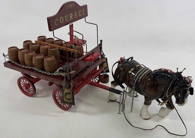 Lot 37 - A large scale model of Courage Beers brewery...