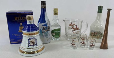 Lot 137 - MIXED SPIRITS; including Bell's whisky...