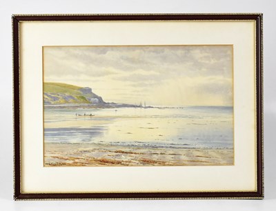 Lot 384 - W. G. FITZSIMONS; watercolour, coastal scene...