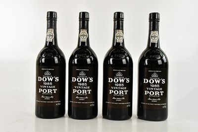 Lot 752 - PORT; four bottles of Dow's 1985 vintage port,...