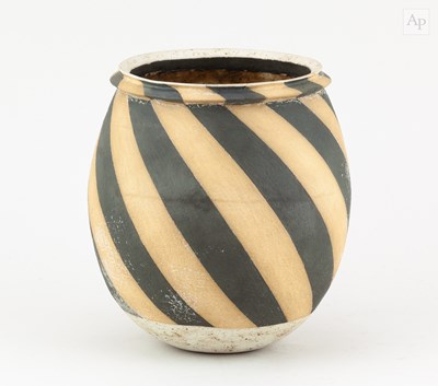 Lot 187 - ELIZABETH FRITSCH (born 1940); an ovoid...
