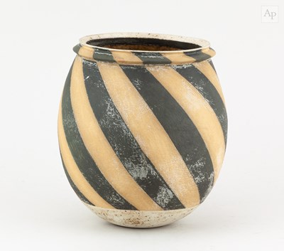 Lot 187 - ELIZABETH FRITSCH (born 1940); an ovoid...