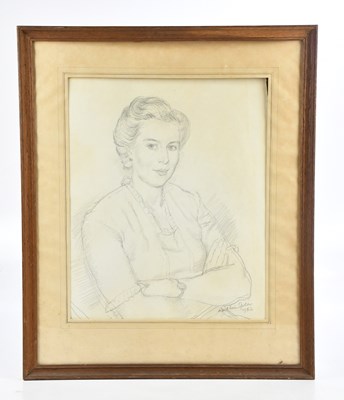 Lot 160 - RUSKIN SPEAR (1911-1990); pencil sketch...