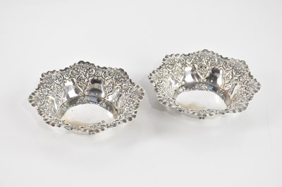 Lot 524 - FENTON BROTHERS LTD; a pair of Edward VII...