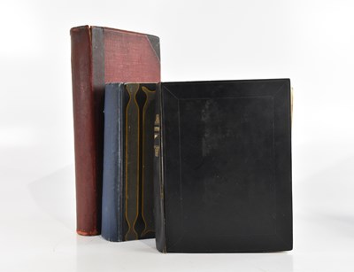 Lot 1091 - Three postcard albums, mainly comprising...