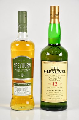 Lot 851 - WHISKY; a single bottle of Speyburn Speyside...