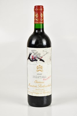 Lot 728 - RED WINE; a single bottle of Chateau Mouton...