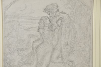 Lot 2935 - SIR JOSEPH NOEL PATON (1821-1901); pencil...