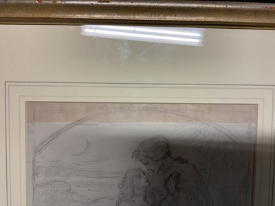 Lot 2935 - SIR JOSEPH NOEL PATON (1821-1901); pencil...