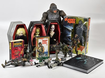 Lot 144 - A collection of pop culture toys and...