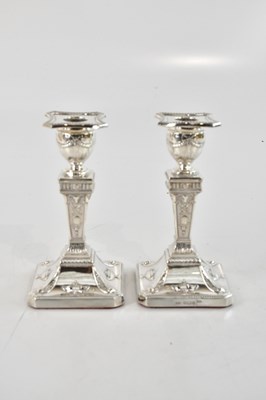 Lot 28 - WALKER & HALL; a pair of Elizabeth II...