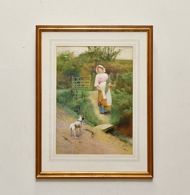 Lot 805 - CARLTON ALFRED SMITH (1853-1946); watercolour,...