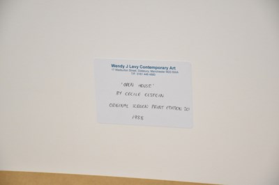 Lot 14 - CECILE ELSTEIN (b.1938); limited edition...