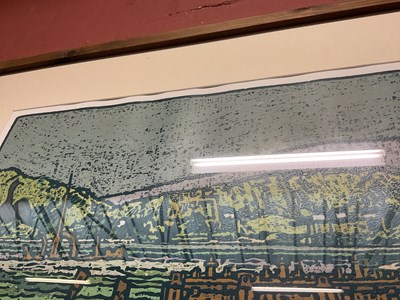 Lot 16 - ANTHONY RATCLIFFE (b.1954); woodcut print,...