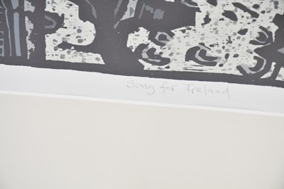 Lot 22 - ANTHONY RATCLIFFE (b.1954); woodcut print,...