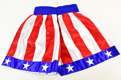 Lot 1212 - ROCKY; a signed pair of Carl Weathers (Apollo...
