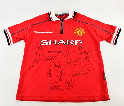 Lot 1204 - MANCHESTER UNITED; a Treble Winners retro...