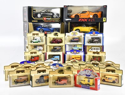 Lot 94 - A collection of model and die-cast vehicles...