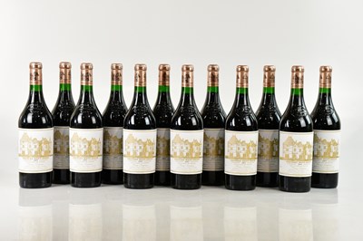 Lot 722 - RED WINE; twelve bottles Château Haut-Brion...