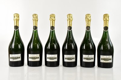 Lot 757 - CHAMPAGNE; six bottles Henri Harlin a Reims,...