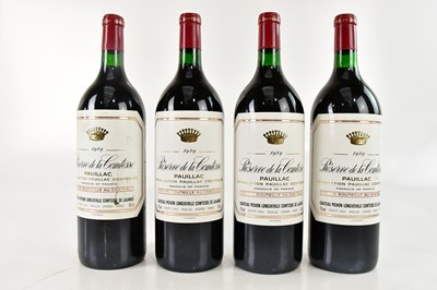 Lot 740 - RED WINE; four magnum bottles Reserva de la...