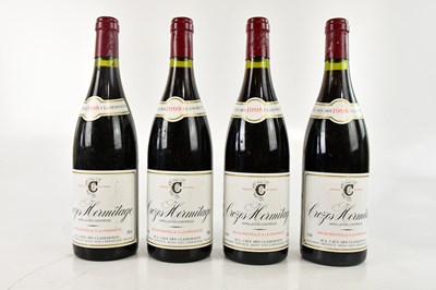 Lot 803 - RED WINE; four bottles Crozes Hermitage...