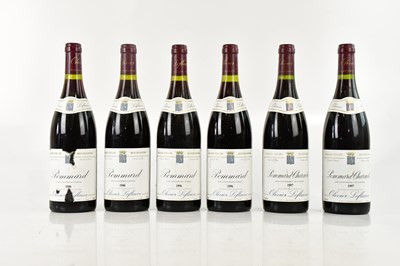 Lot 777 - RED WINE; six bottles Pommard-Charmots 1997,...