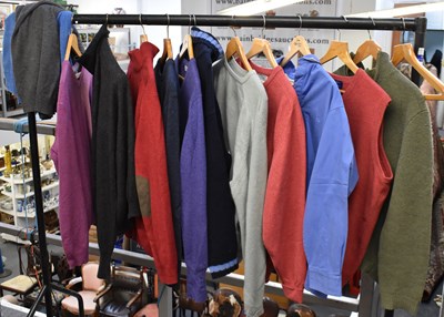 Lot 462 - Approximately eleven turtle neck jumpers and...