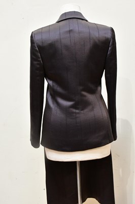 Lot 1998 - VALENTINO; a grey wool fully lined suit...