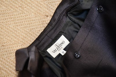Lot 1998 - VALENTINO; a grey wool fully lined suit...