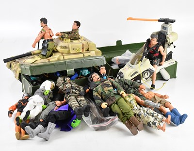 Lot 104 - ACTION MAN; a collection of figures, vehicles,...